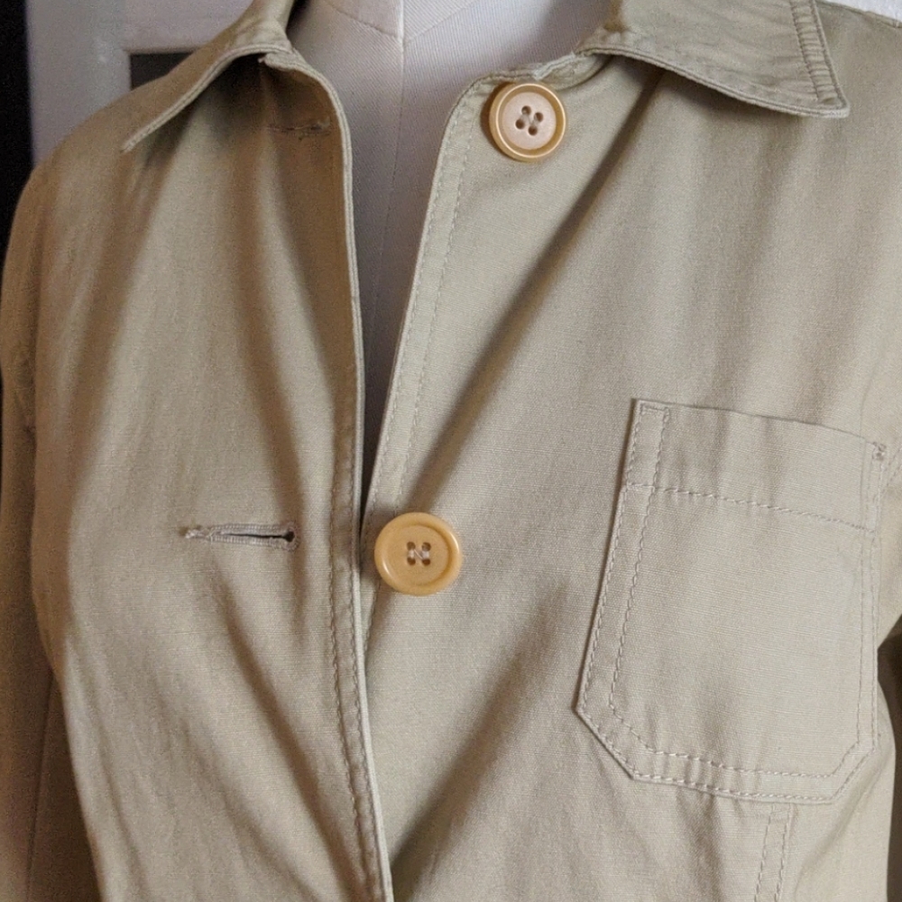 {J.Crew} Button Up Jacket - Picture 2 of 6